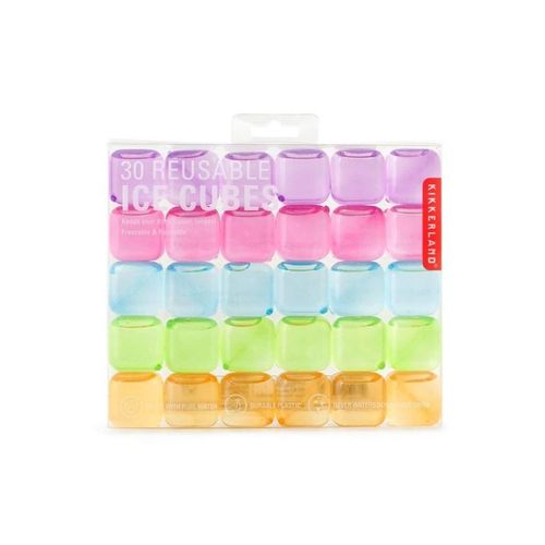 Kikkerland Reusable Ice Cubes- Set Of 30