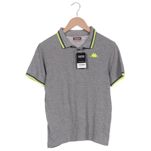 Kappa Herren Poloshirt, grau, Gr. 146