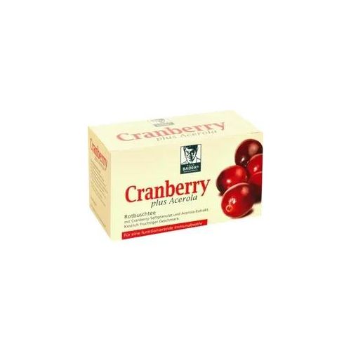 CRANBERRY ACEROLA Baders Filterbeutel