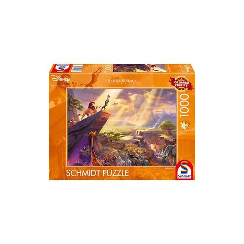 Schmidt Disney Thomas Kinkade König der Löwen Puzzle, 1000 Teile