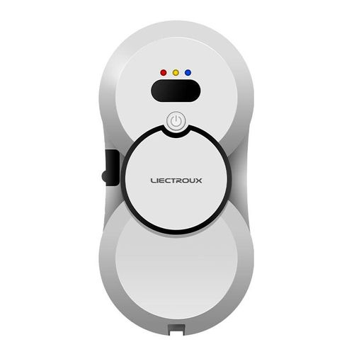 Liectroux - HCR-10 Elektrischer Fensterputzroboter, Ultraschall-Wasserspray, KI-Routing, bürstenloser Motor, 30-ml-Wassertank, Weiß, 5 jahre garantie