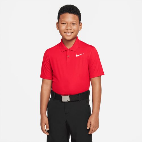 Nike Dri-FIT Victory Golf-Poloshirt für ältere Kinder (Jungen) - Rot