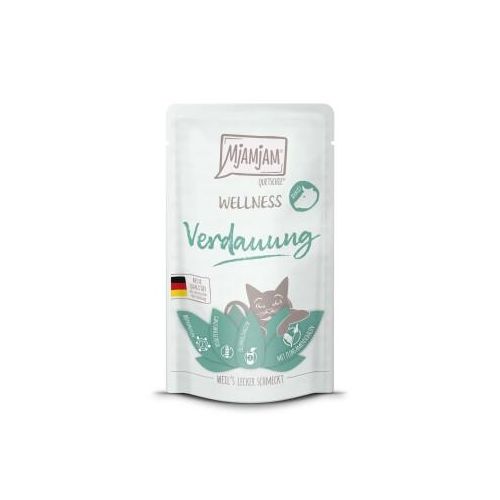 MjAMjAM Nassfutter Katze Adult Wellness, Verdauung 12x125 g Rind