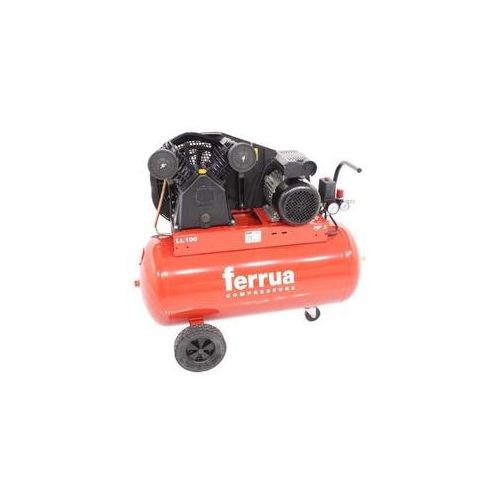 Ferrua VCF/100 CM3 - Elektrischer Kompressor mit Riemenantrieb - Motor 3PS - 100Lt