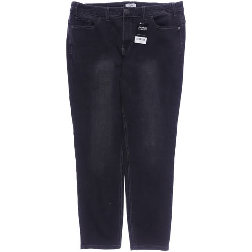 sheego Damen Jeans, schwarz, Gr. 50