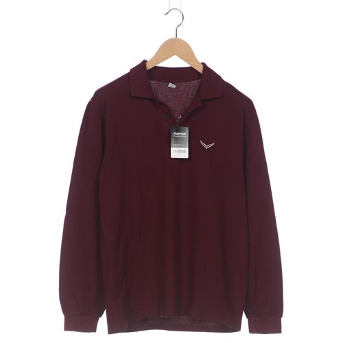 Trigema Herren Poloshirt, bordeaux, Gr. 52