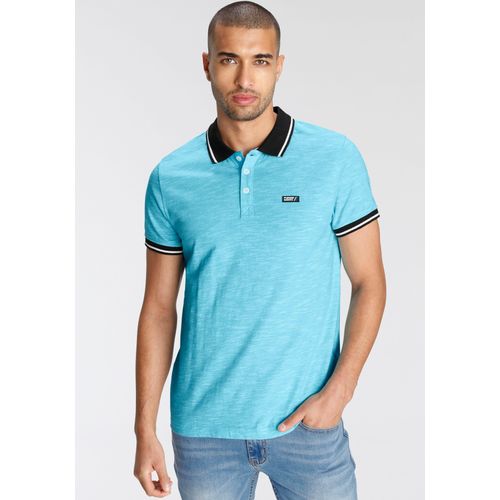 AJC Poloshirt, Kurzarm, schmal geschnitten, Polokragen, ideal für Sportarten