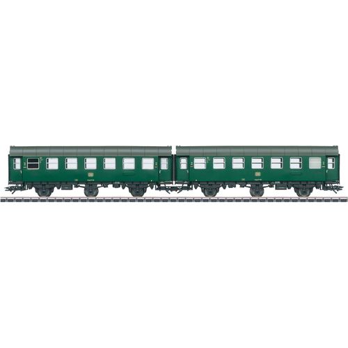 Personenwagen MÄRKLIN "Märklin Personenwagen-Paar - 43186" Modelleisenbahn-Fahrzeuge grün Kinder Made in Europe