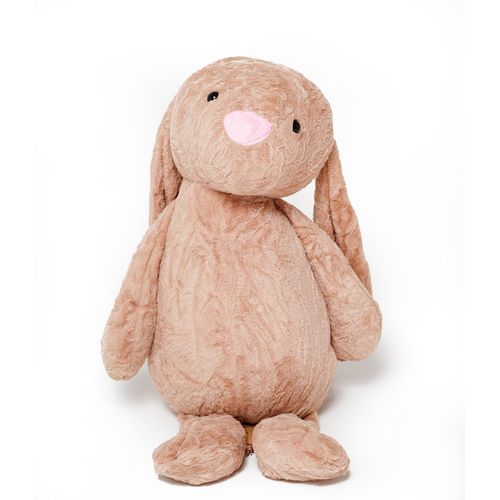 Gustaw Groß Kaninchen Figo (Beige, 160cm) - Plüsch Kuscheltier, Plüschkaninchen - XXL Kaninchen Tier, Plüsch Mega Gross Kaninchen Plüschtier Kinder