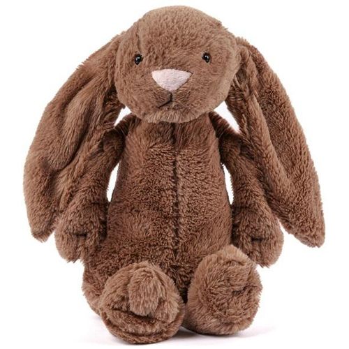 Gustaw Groß Kaninchen Figo (Dunkelbr, 120cm) - Plüsch Kuscheltier, Plüschkaninchen - XXL Kaninchen Tier, Plüsch Mega Gross Kaninchen Plüschtier Kinder