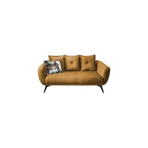 2,5-Sitzer-Sofa Baggio Gelb Velours