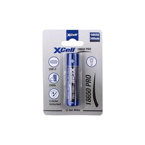 XCell® Akku 18650 3400 mAh