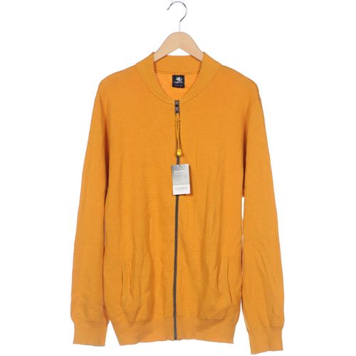 Otto Kern Herren Strickjacke, orange, Gr. 50