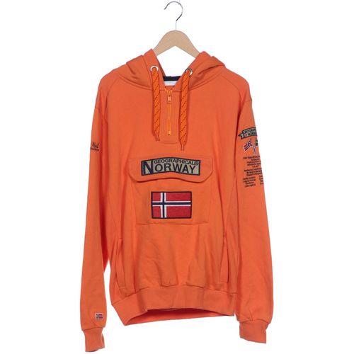 Geographical Norway Herren Kapuzenpullover, orange, Gr. 58