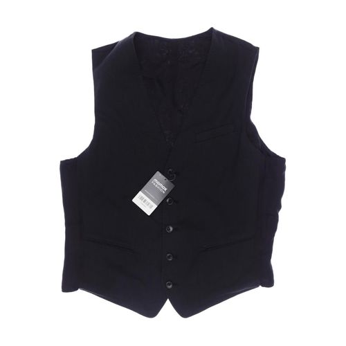 Trussardi Herren Weste, schwarz, Gr. 52