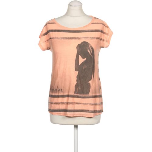 mavi Damen T-Shirt, orange, Gr. 36