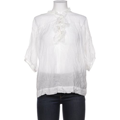 By Malene Birger Damen Bluse, weiß, Gr. 38