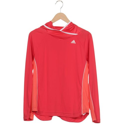 adidas Damen Kapuzenpullover, rot, Gr. 42