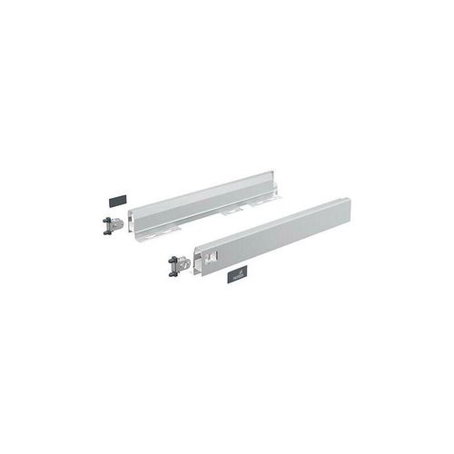 Hettich - ArciTech Zarge Set silber Höhe: 78 mm, Nennlänge: 500 mm