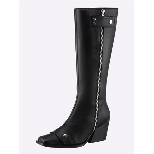 Stiefel HEINE Gr. 37, schwarz Damen Schuhe