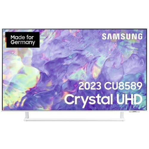 Samsung GU43CU8589UXZG LED-TV 108 cm 43 Zoll EEK G (A - G) CI+, DVB-C, DVB-S2, DVB-T2 HD, UHD, WLAN, Smart TV Weiß