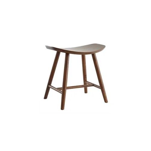 Hocker aus Nussbaum H46,5 cm DEMORY