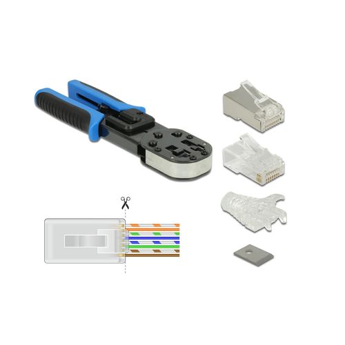 Delock Werkzeugset »RJ45 Crimp&Cut Werkzeugset«