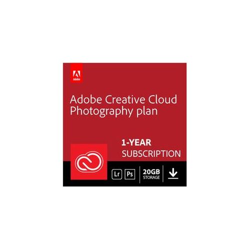 Adobe Creative Cloud Foto-Abo 20 GB, Photoshop und Lightroom