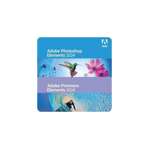 Adobe Photoshop Elements 2024 + Premiere Elements 2024 Win/MAC