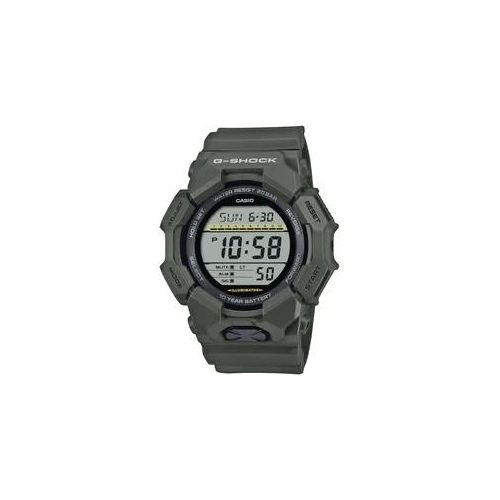 Chronograph CASIO G-SHOCK Armbanduhren olivgrün Herren Quarzuhr, Armbanduhr, Herrenuhr, digital, autom. Kalender, Resinband