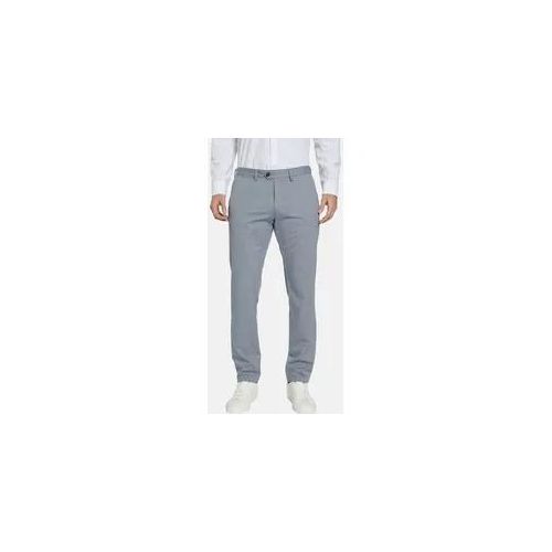 Chinos BABISTA "Chino DARIETTO" Gr. 60, N-Gr, blau Herren Hosen mit optimalen Sitz