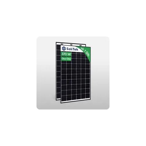 SoliTek SOLID Bifacial 370W Glas-Glas Framed