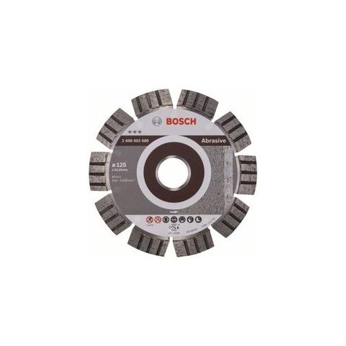 Bosch Diamanttrennscheibe Best for Abrasive 125 x 22,23 x 2,2 x 12 mm