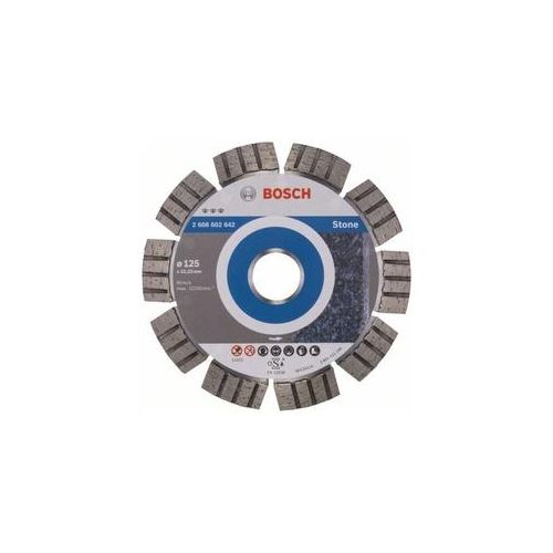 Bosch Diamanttrennscheibe Best for Stone 125 x 22,23 x 2,2 x 12 mm