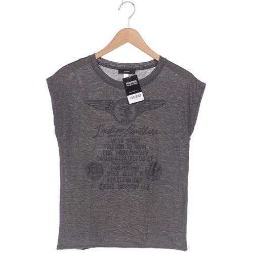 Diesel Damen T-Shirt, grau, Gr. 32