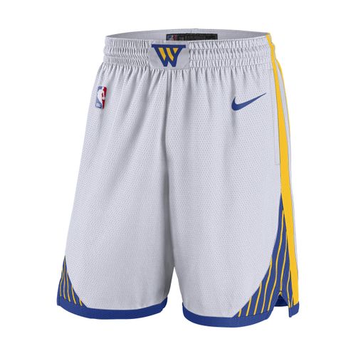 Golden State Warriors 2024/25 Association Edition Nike Dri-FIT NBA Swingman-Shorts (Herren) - Weiß