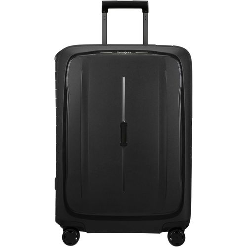 Hartschalen-Trolley SAMSONITE "ESSENS 69" Gr. B/H/T: 49cm x 69cm x 30cm 88 l, grau (graphite) Koffer Reisekoffer Hartschalenkoffer für Flugreisen TSA-Schloss