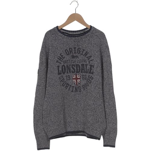 Lonsdale London Herren Pullover, marineblau, Gr. 48