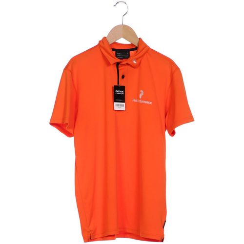 Peak Performance Herren Poloshirt, orange, Gr. 48