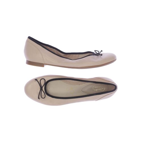 Clarks Damen Ballerinas, beige, Gr. 40