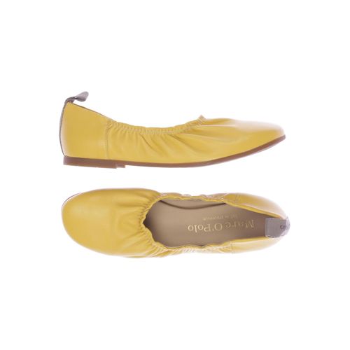 Marc O Polo Damen Ballerinas, gelb, Gr. 40