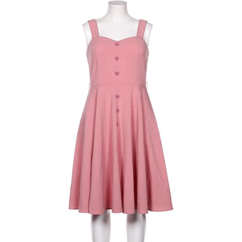 Voodoo Vixen Damen Kleid, pink, Gr. 42