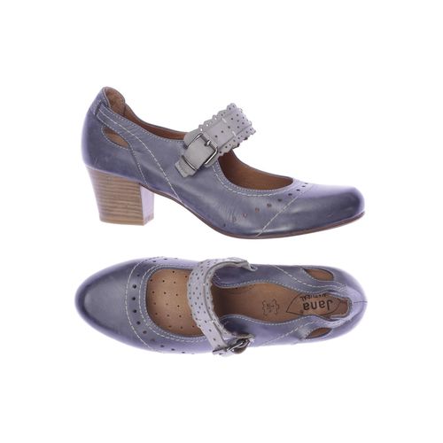 Jana Damen Pumps, blau, Gr. 40.5