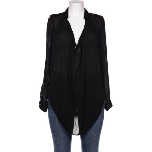 By Malene Birger Damen Bluse, schwarz, Gr. 42