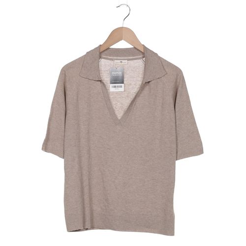 Grüne Erde Damen Poloshirt, beige, Gr. 42