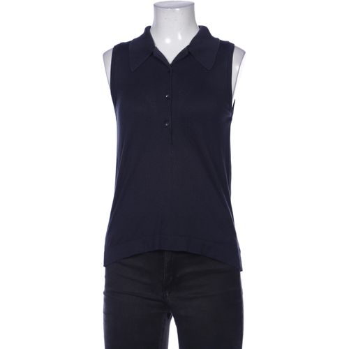 John Smedley Damen Poloshirt, marineblau, Gr. 36