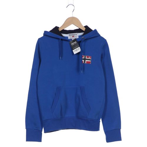 Geographical Norway Damen Kapuzenpullover, blau, Gr. 44