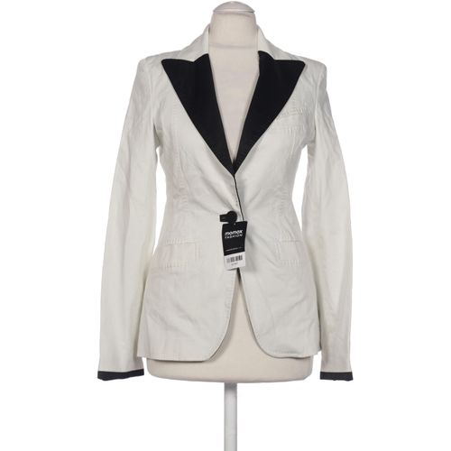 Roberto Cavalli for H&M Damen Blazer, weiß, Gr. 36