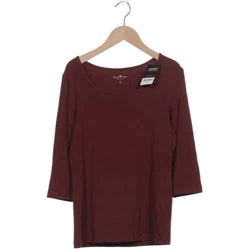 Grüne Erde Damen Langarmshirt, bordeaux, Gr. 40