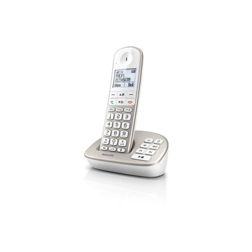 Philips Festnetztelefon »Philips XL4951S Silver«